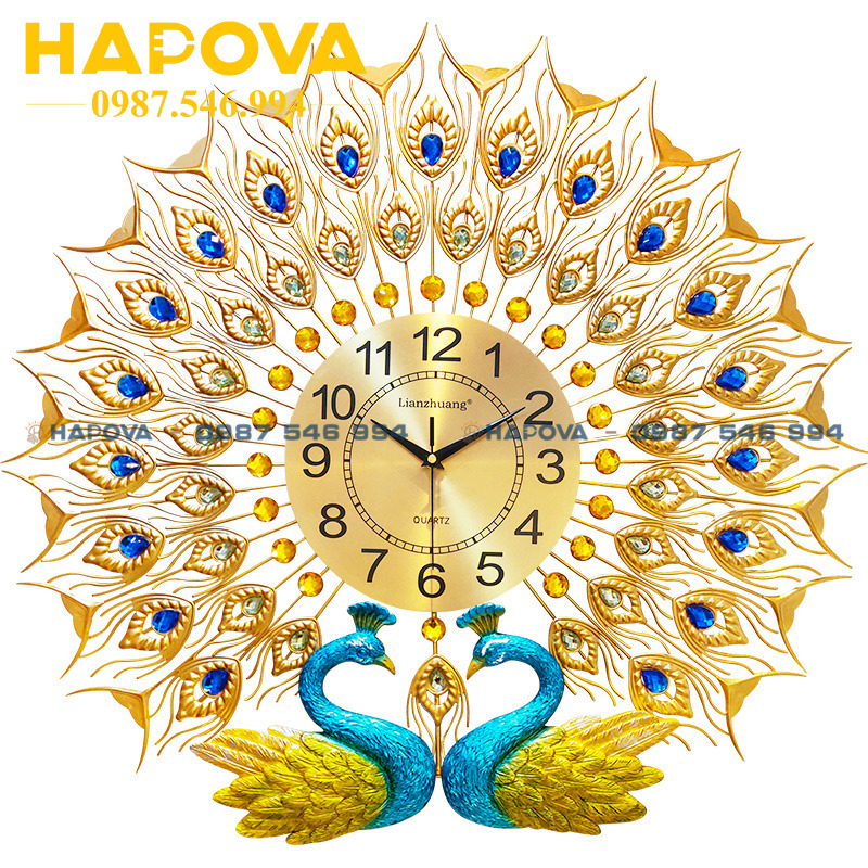Đồng hồ công mạ HAPOVA MANTE 618